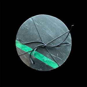 Project 62 - Malachite and Stone Coaster Set of 4 | New